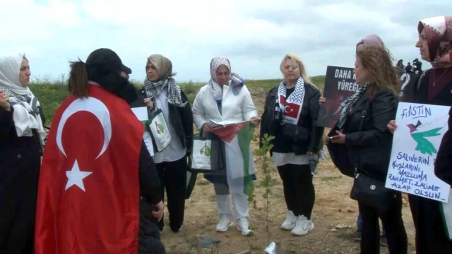 AK Parti İstanbul Kadın Kolları, Gazze’deki Zulme Dikkat Çekti