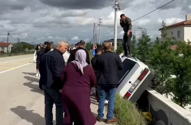 Aksaray’da düğün konvoyunda kaza: 2 kişi ağır yaralandı