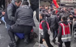 Beşiktaş’tan Taksim’e yürümek isteyen Halkın Kurtuluş Partisi’nin 20 üyesi gözaltına alındı