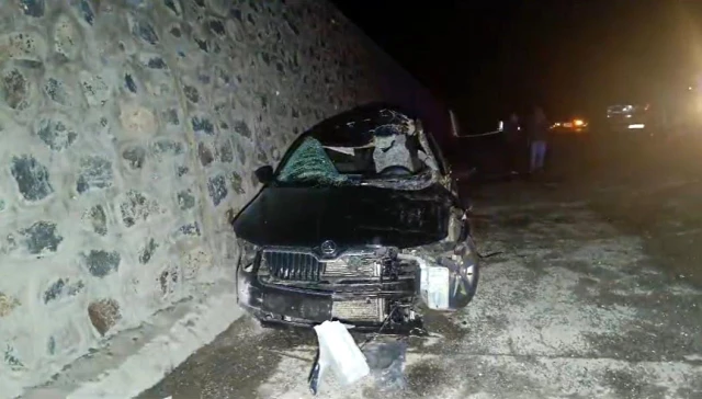Bingöl’de trafik kazasında otomobil başıboş ata çarptı: 1 ölü, 5 yaralı