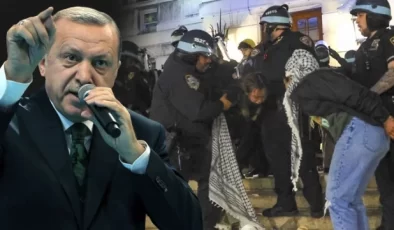 Cumhurbaşkanı Erdoğan, ABD’deki Üniversite Polis Müdahalesine Tepki Gösterdi