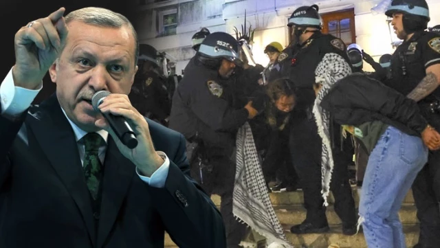 Cumhurbaşkanı Erdoğan, ABD’deki Üniversite Polis Müdahalesine Tepki Gösterdi