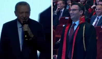 Cumhurbaşkanı Erdoğan ile savcı arasında gülümseten “boy” diyaloğu: Kıskandım seni