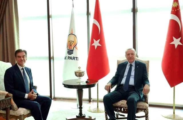 Cumhurbaşkanı Erdoğan, Prof. Dr. Mehmet Öz’ü kabul etti