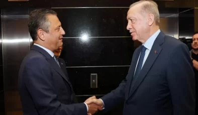 Cumhurbaşkanı Erdoğan’la görüşen CHP lideri Özel’den ilk sözler
