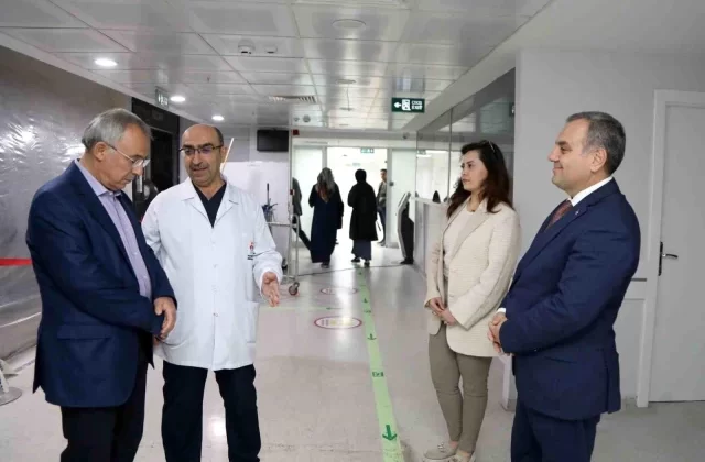Erciyes Üniversitesi Hastanesi’nde yenileme çalışmaları tamamlandı