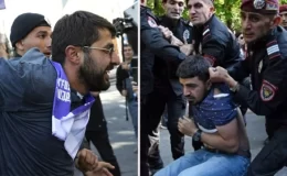 Ermenistan’da 4 köyün Azerbaycan’a iadesine karşı protesto: 226 gözaltı
