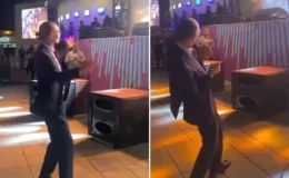 Etimesgut Belediye Başkanı Beşikçioğlu festivaldeki dansıyla kendinden geçti