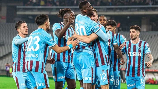 Fatih Karagümrük’ü eleyen Trabzonspor, Ziraat Türkiye Kupası’nda finale yükseldi