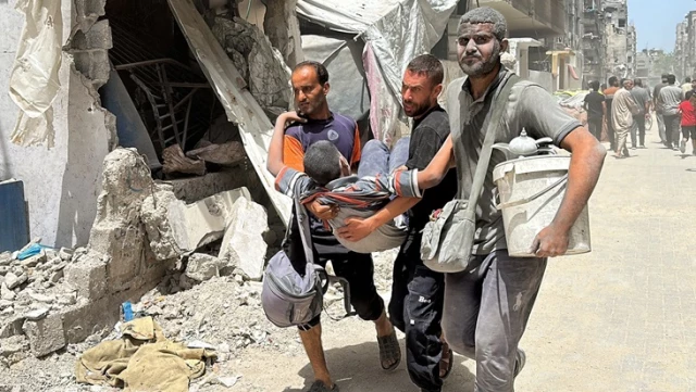 İsrail savaş uçakları Gazze’de hastane çevresini vurdu: 10’u çocuk, 10’u kadın 28 kişi can verdi