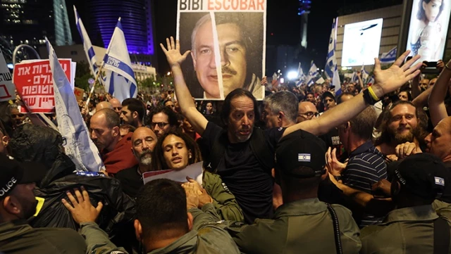 İsrail’de sokaklar alev alev! Netanyahu’nun yanı başına kadar giren göstericilerin iki isteği var
