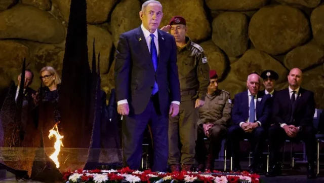 İsrail’deki Holokost anma töreninde Netanyahu’ya protesto: Defol git