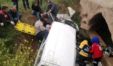 Kırıkkale’de Menfeze Düşen Otomobil Kazasında 1 Kişi Hayatını Kaybetti