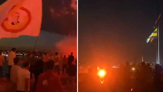 Lig bitti, kavga bitmedi! Galatasaray tesislerini basan Fenerbahçeliler yangın çıkardı