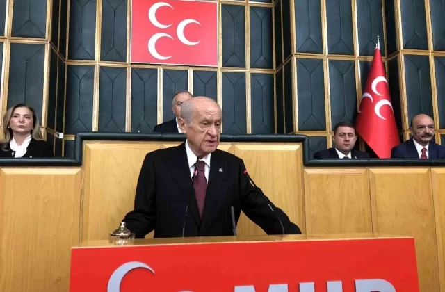 MHP Lideri Bahçeli: (Sinan Ateş davası) “Beklentimiz, iddianamenin kabul edilip yargılamanın başlamasıdır; kimin elinde hangi belge varsa mahkeme ile…