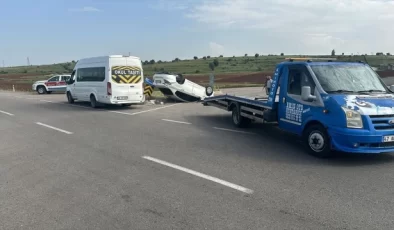 Midyat’ta trafik kazası: 2 kişi yaralandı