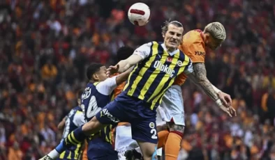 Şampiyonluk son haftaya kaldı! Fenerbahçe, Galatasaray’ı deplasmanda 1-0 yendi