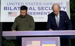 ABD ile Ukrayna arasında 10 yıllık yeni güvenlik anlaşması imzalandı