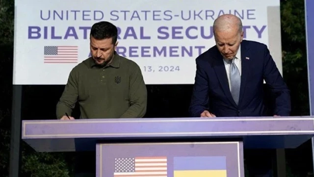 ABD ile Ukrayna arasında 10 yıllık yeni güvenlik anlaşması imzalandı