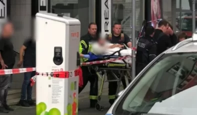 Alman polisi Mehmet’i arıyor! Eşini başından vurup gittiği berber dükkanında katliam yaptı