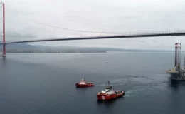 Çanakkale Boğazı’nda gemi trafiği arızalanan tanker nedeniyle tek yönlü askıya alındı