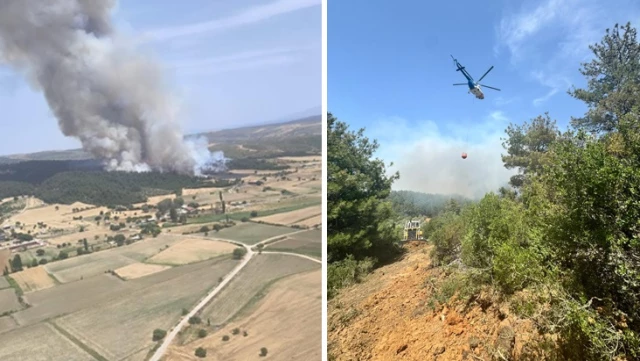 Çanakkale, Kütahya ve Sinop’ta orman yangını! Köylere uyarılar yapıldı