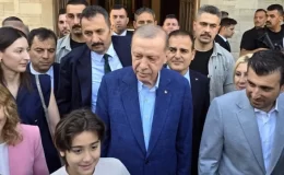 Cumhurbaşkanı Erdoğan bayram namazını Marmaris’te kıldı