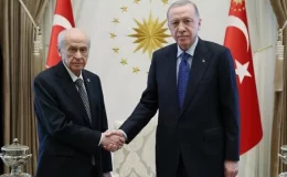 Cumhurbaşkanı Erdoğan ile Bahçeli arasındaki görüşme başladı