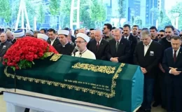 Cumhurbaşkanı Erdoğan, Özer Uçuran Çiller’in cenaze törenine katıldı
