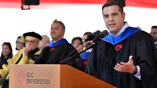 Eski Yunanistan Başbakanı Çipras’tan, Koç Üniversitesi mezunlarına Türkçe çağrı