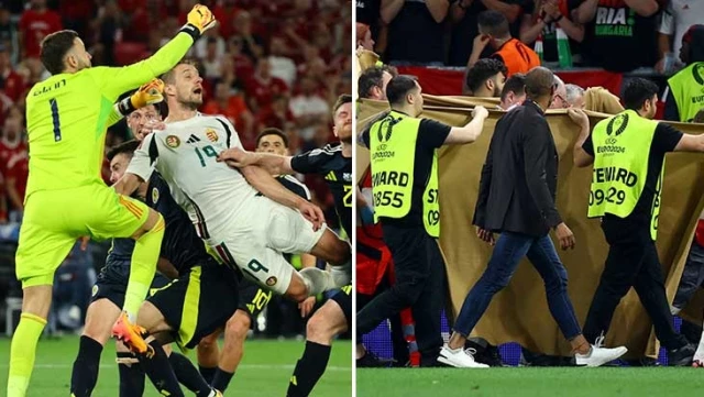 EURO 2024’te korkutan anlar! Macar futbolcu baygınlık geçirdi
