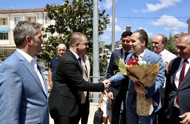 Fatih Erbakan Sakarya ilçelerini ziyaret etti