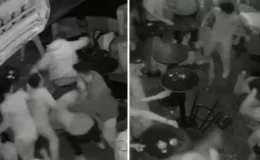 Gece kulübünde kız arkadaşının yanında saldırıp gözünde bardak patlattılar