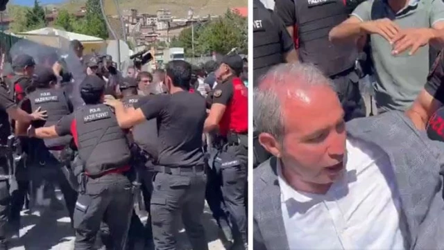 Hakkari’de belediye başkanının tutuklanması sonrası sokaklarda gerginlik