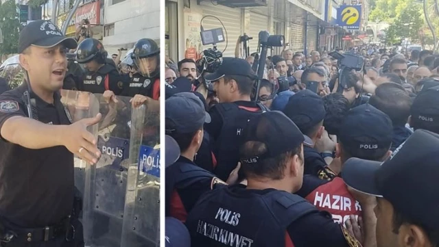 Hakkari’de olaylar çıktı: Polis amiri başından yaralandı