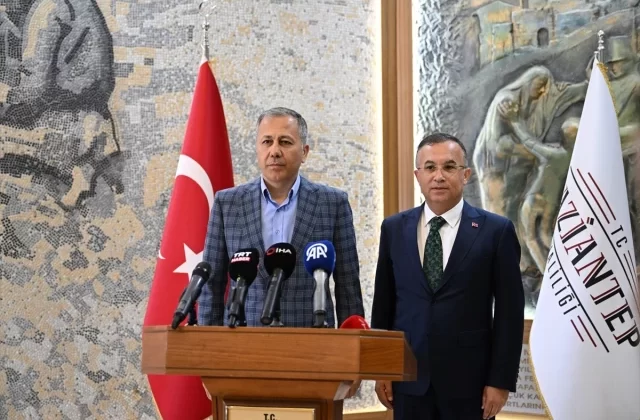 İçişleri Bakanı Ali Yerlikaya, Gaziantep’te tarihi Şeker Hanı’nın açılışına katıldı