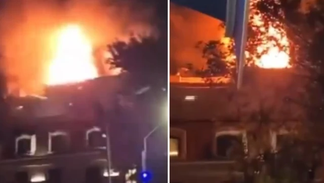 Kadıköy’de otelde yangın çıktı! Çok sayıda itfaiye sevk edildi
