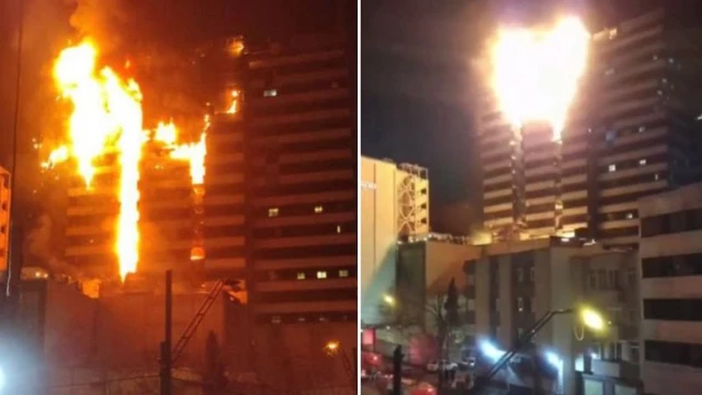 Komşuda yangın faciası! Alev alev yanan hastanede 9 kişi öldü, 15 kişi yaralandı