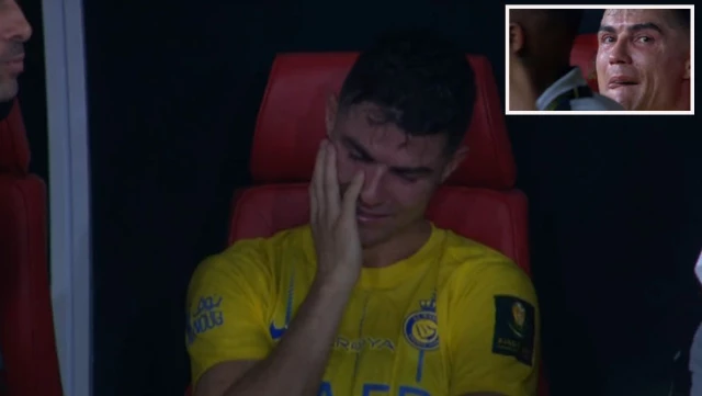 Kral Kupası’nda mutsuz son! Jesus’un takımına kaybeden Ronaldo hüngür hüngür ağladı