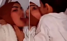 Küçük çocuğu zorla dudaklarından öptürmüştü! Genç kadın TikTok rezaleti sonrası gözaltına alındı