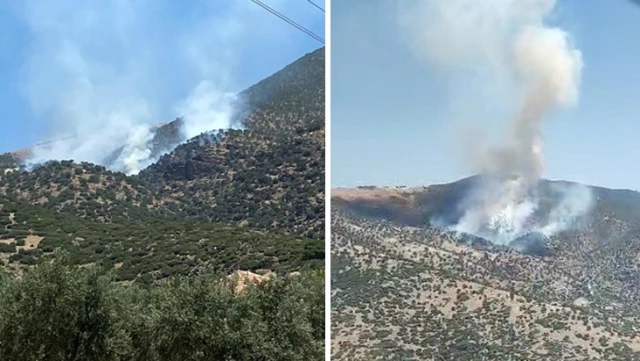 Manisa ve Uşak’ta orman yangını! 2 mahallede yaşayan 430 kişi tahliye edildi