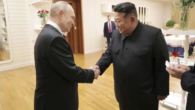 Putin 24 yıl sonra Kuzey Kore’de! Anlaşma imzalayan 2 ülke olası bir saldırı durumunda karşılıklı yardımlaşacak