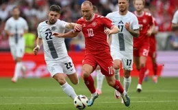 Slovenya ile Danimarka 1-1 berabere kaldı