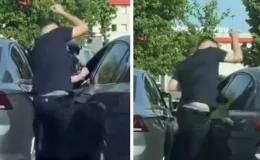 Trafikte tartıştığı kişinin önünü keserek bıçaklamaya çalıştı
