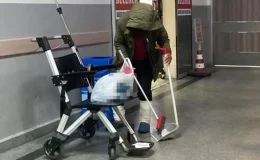 Yaşlı adam, 6 yıldır hastanenin acil servisinde yaşıyor: Ayaklarında kurtlar çıkmış