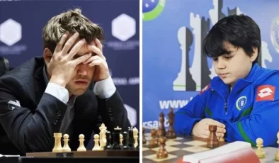 13 yaşındaki Yağız, dünyanın en iyi satranç oyuncusu Magnus Carlsen’i mat etti