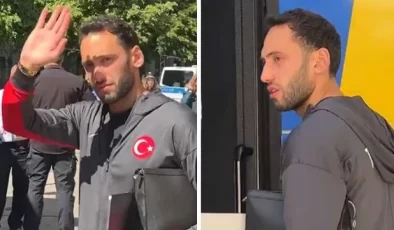 A Milli Takım’ın kaptanı Hakan Çalhanoğlu, gördüğü destek karşısında gözyaşlarını tutmakta zorlandı