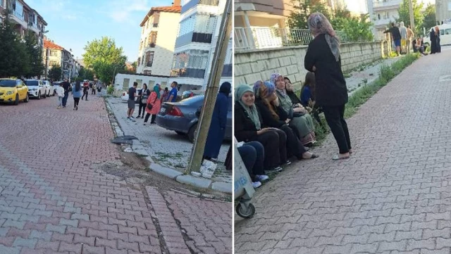 Afyonkarahisar’da korkutan deprem! Vatandaşlar panikle sokaklara fırladı