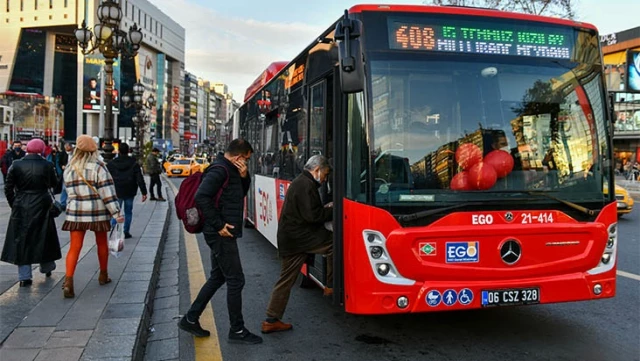 Ankara’da toplu taşıma ücretlerine yüzde 40 zam
