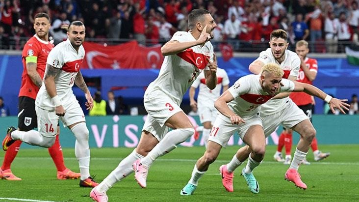 Avusturya’yı 2-1 yenen Türkiye, EURO 2024’te çeyrek finalde